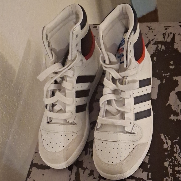 adidas Kids Sneakers - White Black Red